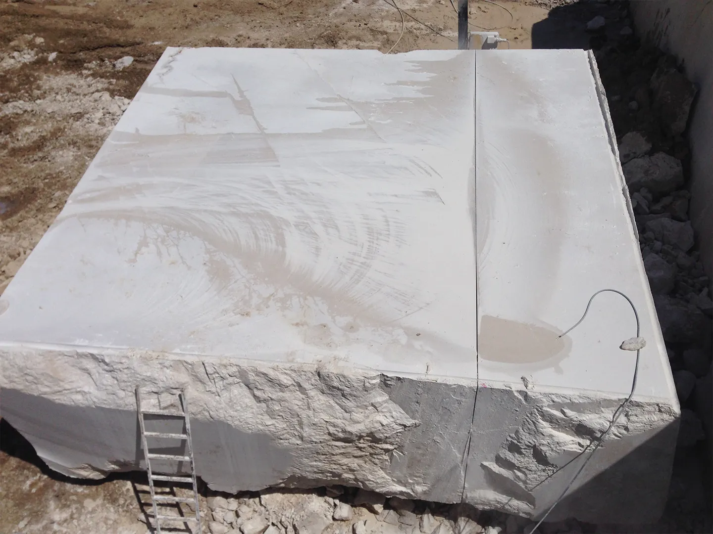 Beige Marble Quarry